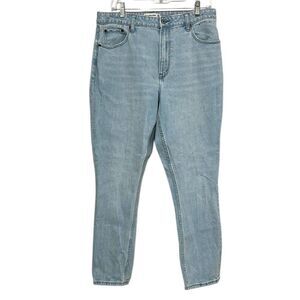 Abercrombie & Fitch Skinny Jeans Woman’s Size 12 Long 31 High Rise Light Wash